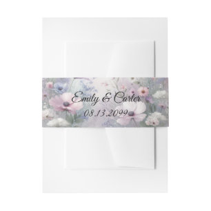Bandeau De Faire-part Soft Fleur sauvage Meadow Daydream