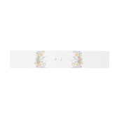 Bandeau De Faire-part Soft Pastel Ornate Spring Garden Gold  Wedding (Plat)