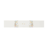 Bandeau De Faire-part Soft Pastel Ornate Spring Garden Gold  Wedding (Plat)