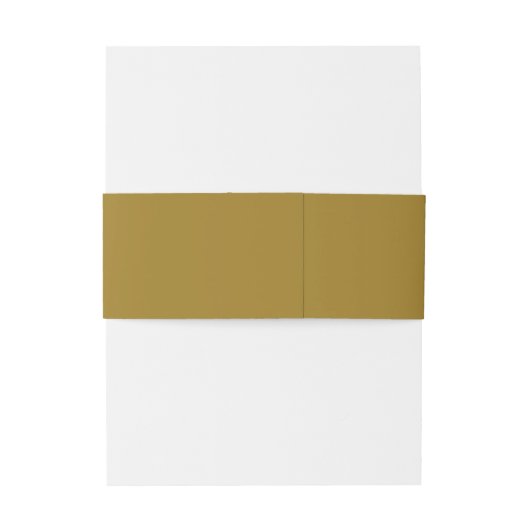 Bandeau De Faire-part Soft Romantic We Do Gold and Cream Mariage (Dos Example)