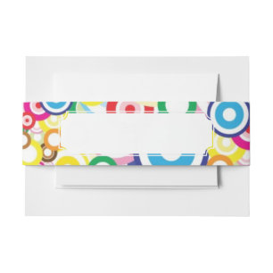 Bandeau De Faire-part Sort de cercles vifs