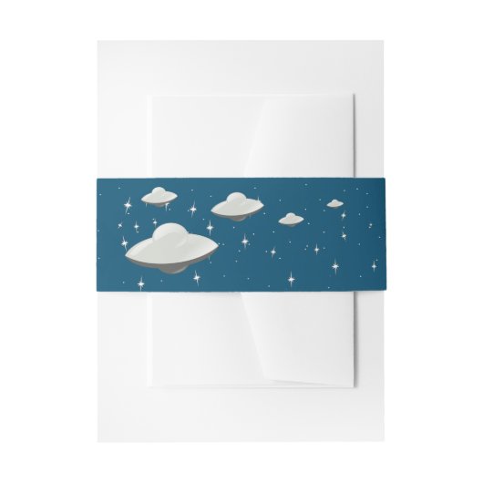 Bandeau De Faire-part Soucoupes Volantes (Devant example)