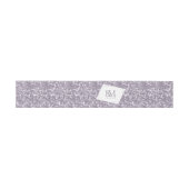 Bandeau De Faire-part Sparkles Mariage Mauve ID889 (Plat)