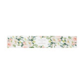 Bandeau De Faire-part Spring Romance Mariage Bellyband (Plat)