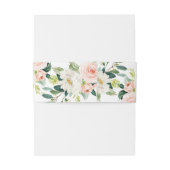 Bandeau De Faire-part Spring Romance Mariage Bellyband (Dos Example)