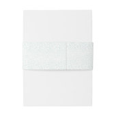 Bandeau De Faire-part STYLE MODERNE MARIAGE mini confetti menthe or (Dos Example)