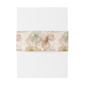 Bandeau De Faire-part Sun-Washed Garden Wedding ID1283 (Dos Example)