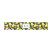 Bandeau De Faire-part Sunny Lemon Mariage (Plat)