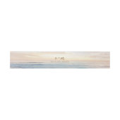 Bandeau De Faire-part Sunset Beach Wedding (Plat)