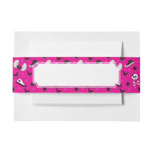Bandeau De Faire-part Symboles d'Emo