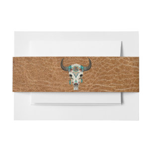 Bandeau De Faire-part Tatanka Bison Yellowstone Bande ventrale occidenta