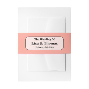 Bandeau De Faire-part Thème de mariage esprit libre inspiré Boho