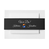 Bandeau De Faire-part Thème Mariage Twin Flame (Devant Example)