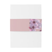 Bandeau De Faire-part Thème Sakura (Dos Example)