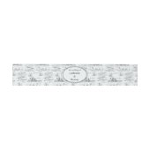 Bandeau De Faire-part toile Loch Ness (Plat)