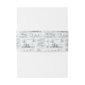 Bandeau De Faire-part toile Loch Ness (Dos Example)
