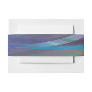 Bandeau De Faire-part Transparent Star Bat Bar Mitzvah Invitation Wrap B