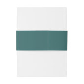 Bandeau De Faire-part Turquoise Transformateur (Dos Example)