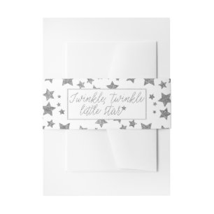 Bandeau De Faire-part Twink, Twinkle Little Star Baby shower