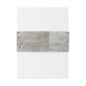 Bandeau De Faire-part Tying the Knot Belly Band (Dos Example)