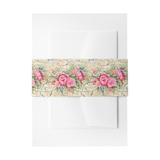 Bandeau De Faire-part Un Ephémère français série 26 (Devant example)