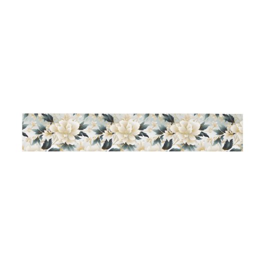 Bandeau De Faire-part Un Mariage Floral Series Design 7 (Plat)