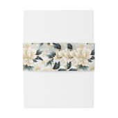 Bandeau De Faire-part Un Mariage Floral Series Design 7 (Dos Example)