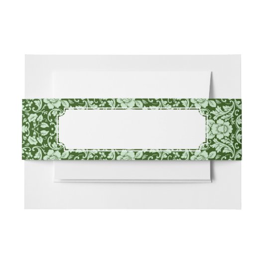 Bandeau De Faire-part Une damassé florale antique (Devant Example)