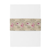 Bandeau De Faire-part Une Ephemera Design Series 20 (Dos Example)