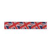 Bandeau De Faire-part Union Jack sur l'impression en fibre de carbone (Plat)