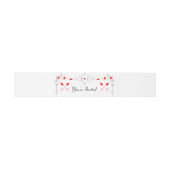 Bandeau De Faire-part Vegas Cupid's Hearts Diamond Mariage (Plat)
