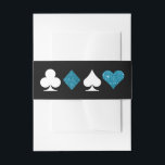 Bandeau De Faire-part Vegas Destiny Malibu Parties scintillant bleue<br><div class="desc">Parties scintillant bleu turquoise et costumes de cartes blancs sont un ajout élégant au reste de la collection Destiny mariage et gardera tous vos inserts ensemble pour un look cohésif. Parfait pour un mariage de Las Vegas dans une petite chapelle au large de la bande, tout ce dont vous avez...</div>