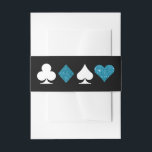 Bandeau De Faire-part Vegas Destiny Malibu Parties scintillant bleue<br><div class="desc">Parties scintillant bleu turquoise et costumes de cartes blancs sont un ajout élégant au reste de la collection Destiny mariage et gardera tous vos inserts ensemble pour un look cohésif. Parfait pour un mariage de Las Vegas dans une petite chapelle au large de la bande, tout ce dont vous avez...</div>