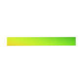 Bandeau De Faire-part Vert jaune orange simple minimal.custom.ajouter vo (Plat)