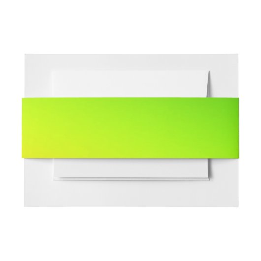 Bandeau De Faire-part Vert jaune orange simple minimal.custom.ajouter vo (Devant Example)