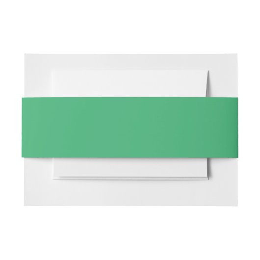 Bandeau De Faire-part Vert marin (Devant Example)