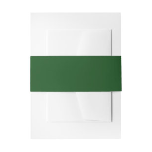 Bandeau De Faire-part Vert Noël