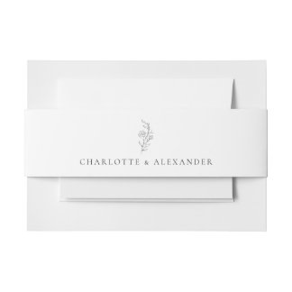 Bandeau De Faire-part Vieux argent Neutre/Transparent bg,