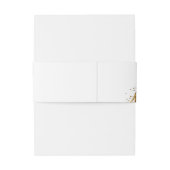 Bandeau De Faire-part Vin rouge Mariage Abstrait Sparkling ID1018 (Dos Example)