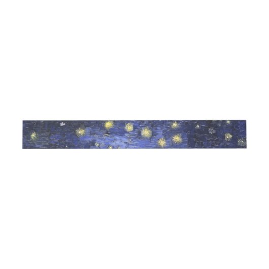Bandeau De Faire-part Vincent Van Gogh Starry Night Over The Rhone (Plat)