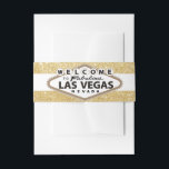 Bandeau De Faire-part Vintage Sepia Vegas Connexion Parties scintillant<br><div class="desc">Pour votre mariage de las-vegas,  anniversaire ou fête. VOIR LE STYLE DE PAYSAGE :</div>