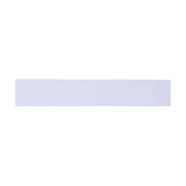 Bandeau De Faire-part Violet Pervenche Pastel (Plat)