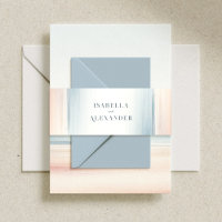Wailea Aquarelle Minimaliste Elégant Mariage Plage
