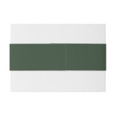 Bandeau De Faire-part Watercolor Wreath Mediterranean Citrus Wedding (Dos exemple)