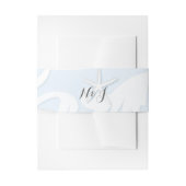 Bandeau De Faire-part White Starfish Blue Beach Mariage élégant (Devant example)