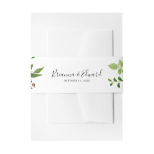 Bandeau De Faire-part White Winter Peony Floral Faire-part de mariage