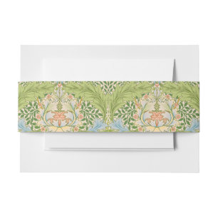 Bandeau De Faire-part Willam Morris Myrtle Garden Floral Classic