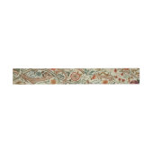 Bandeau De Faire-part William Morris Acanthus Broderie Motif Floral (Plat)