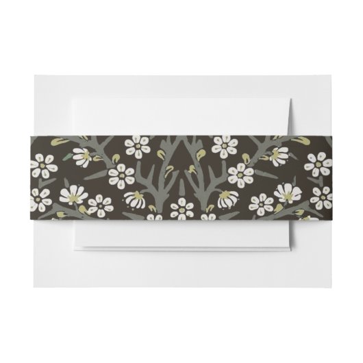 Bandeau De Faire-part William Morris Blackthorn Tapestry Floral (Devant Example)