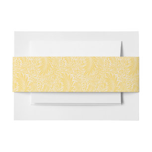 Bandeau De Faire-part William Morris - Larkspur Feuilles et Motif de fle